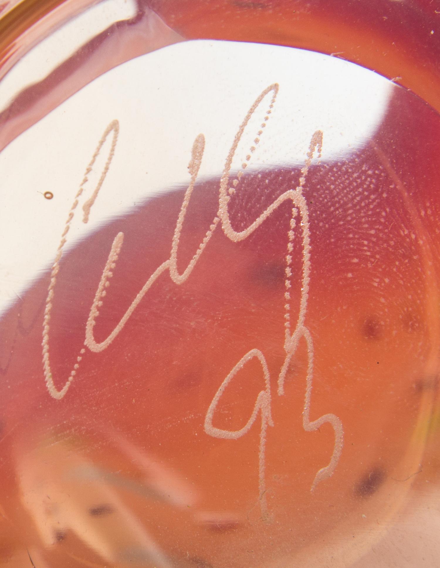 Dale Chihuly, (American, b. 1941), Large Seaform in Pink, 1994