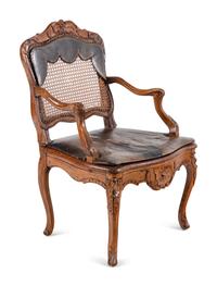 A Régence Walnut Fauteuil