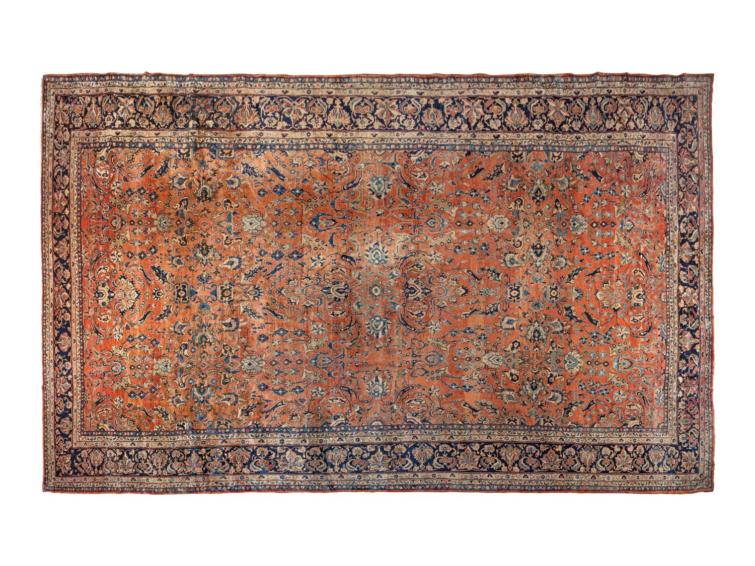 A Sarouk Wool Rug