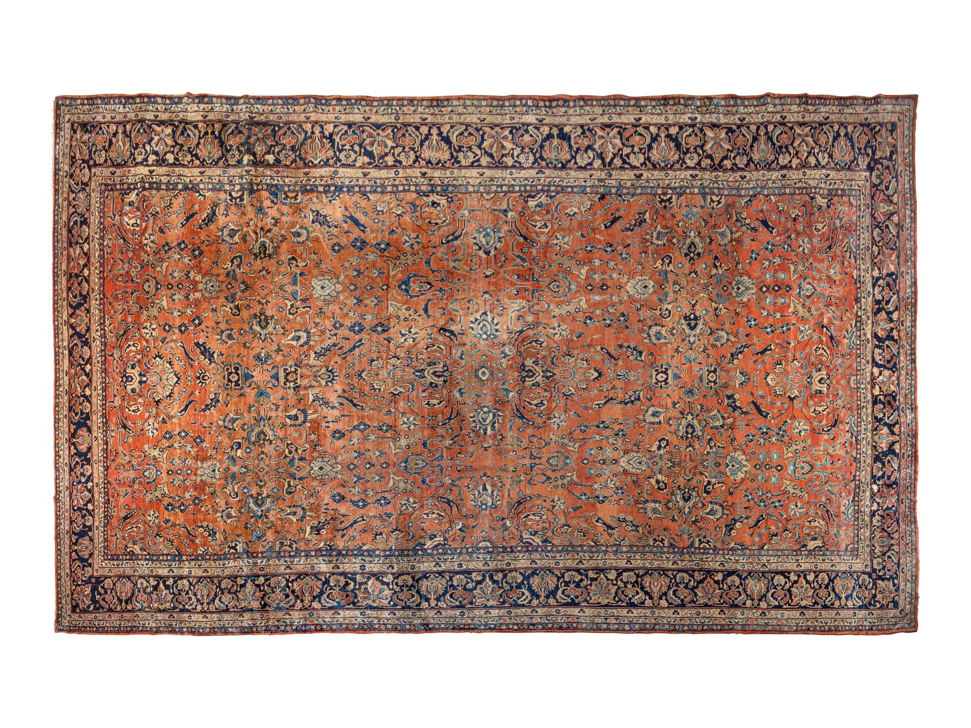A Sarouk Wool Rug