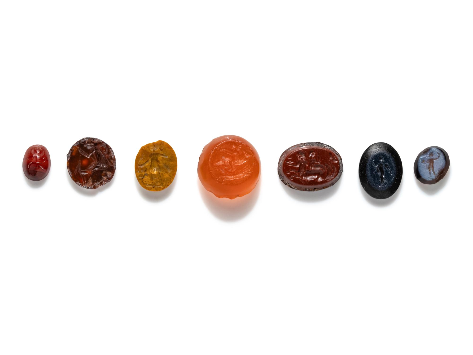 Six Roman Ring Stones
