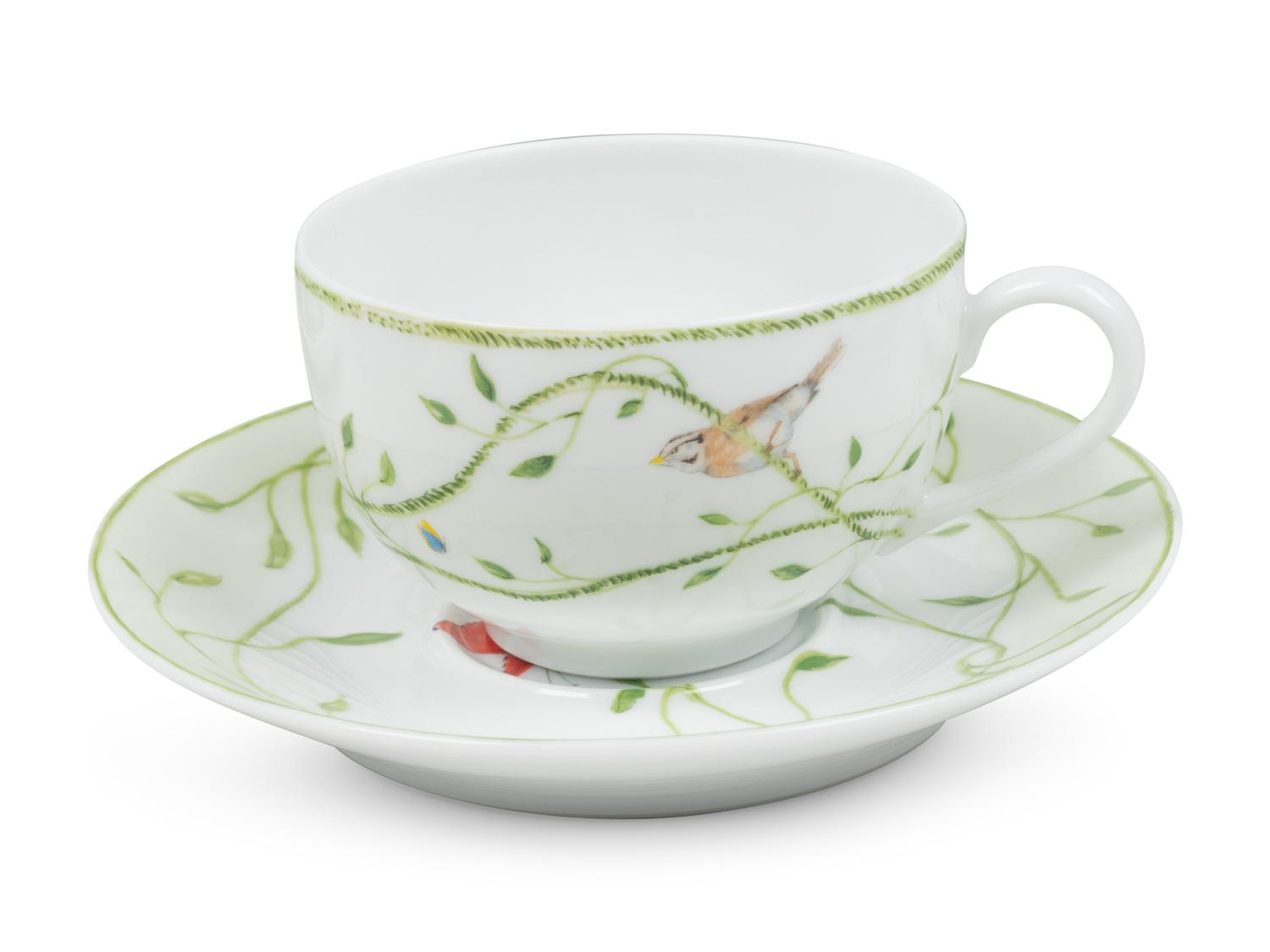 A Raynaud-Limoges Histoire Naturelle Porcelain Dinner Service
