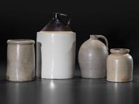 Twelve Stoneware Vessels