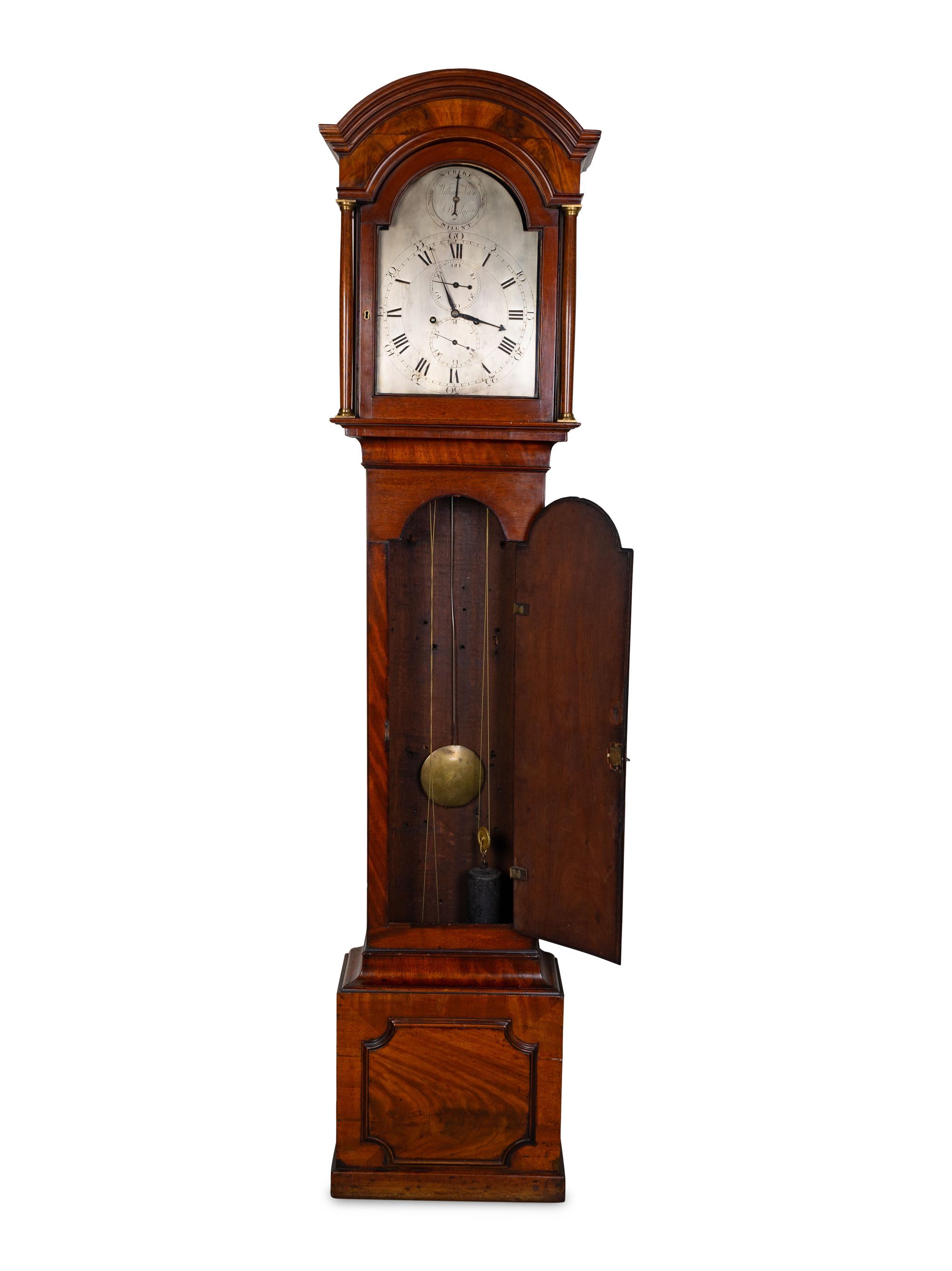 A George III Mahogany Tall Case Clock