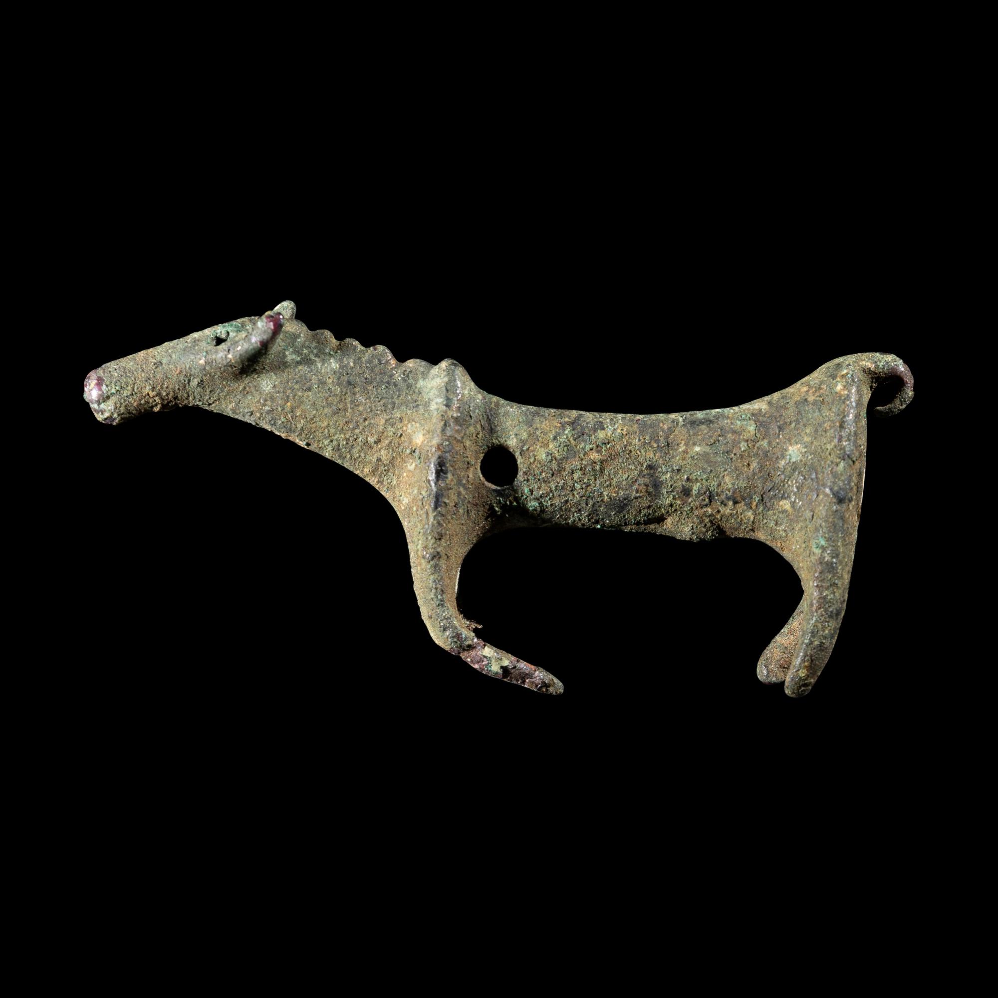A Caucasus Bronze Animal Figurine