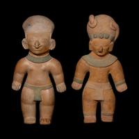 Two Jamacoaque Terracotta Figures