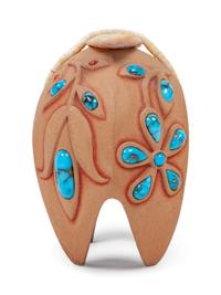 Redware Pottery Bear