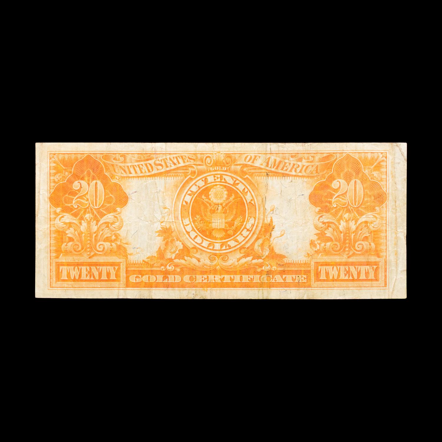 Two Series 1922 Gold Certificates