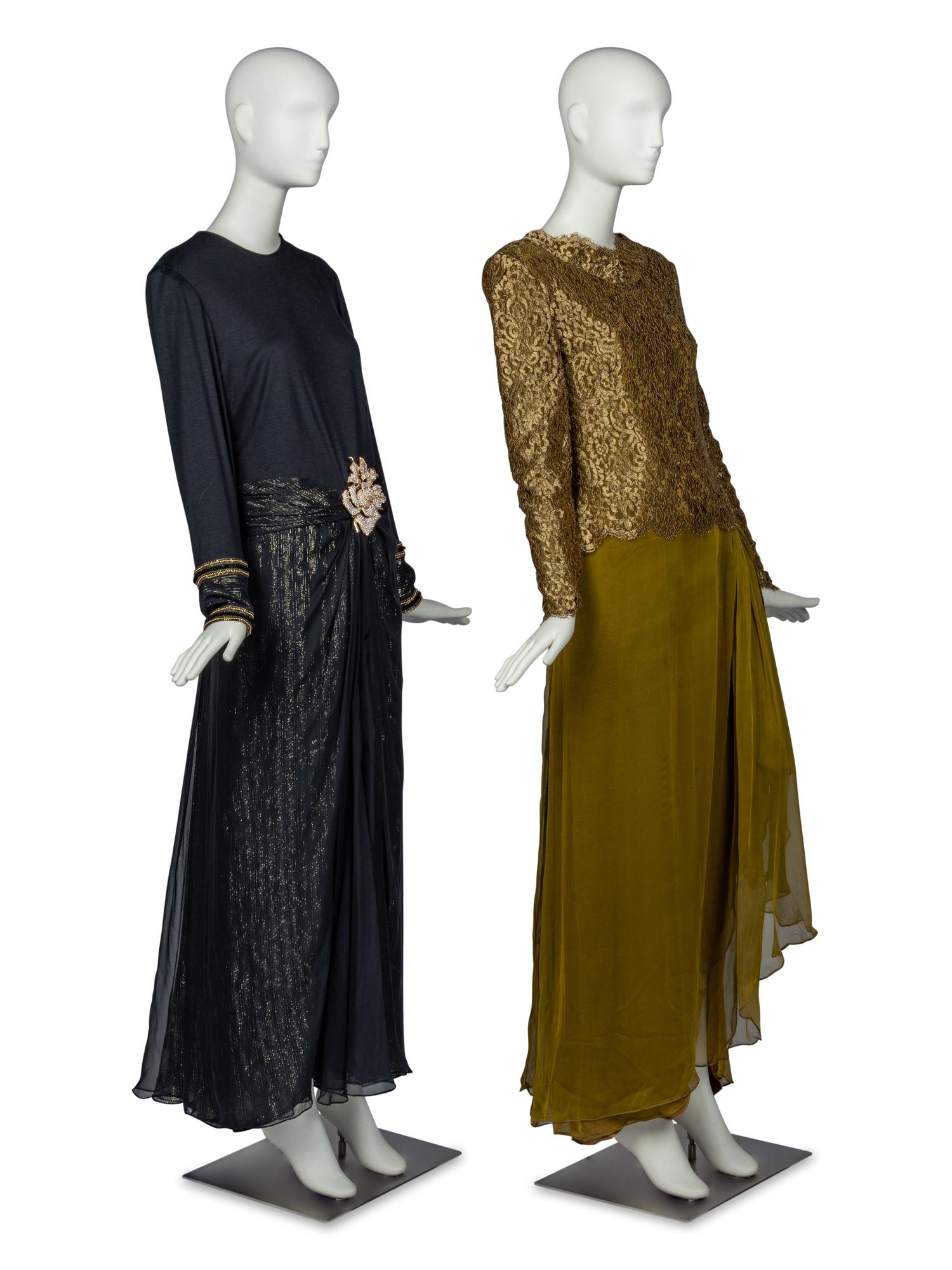 Two Bob Mackie Dresses