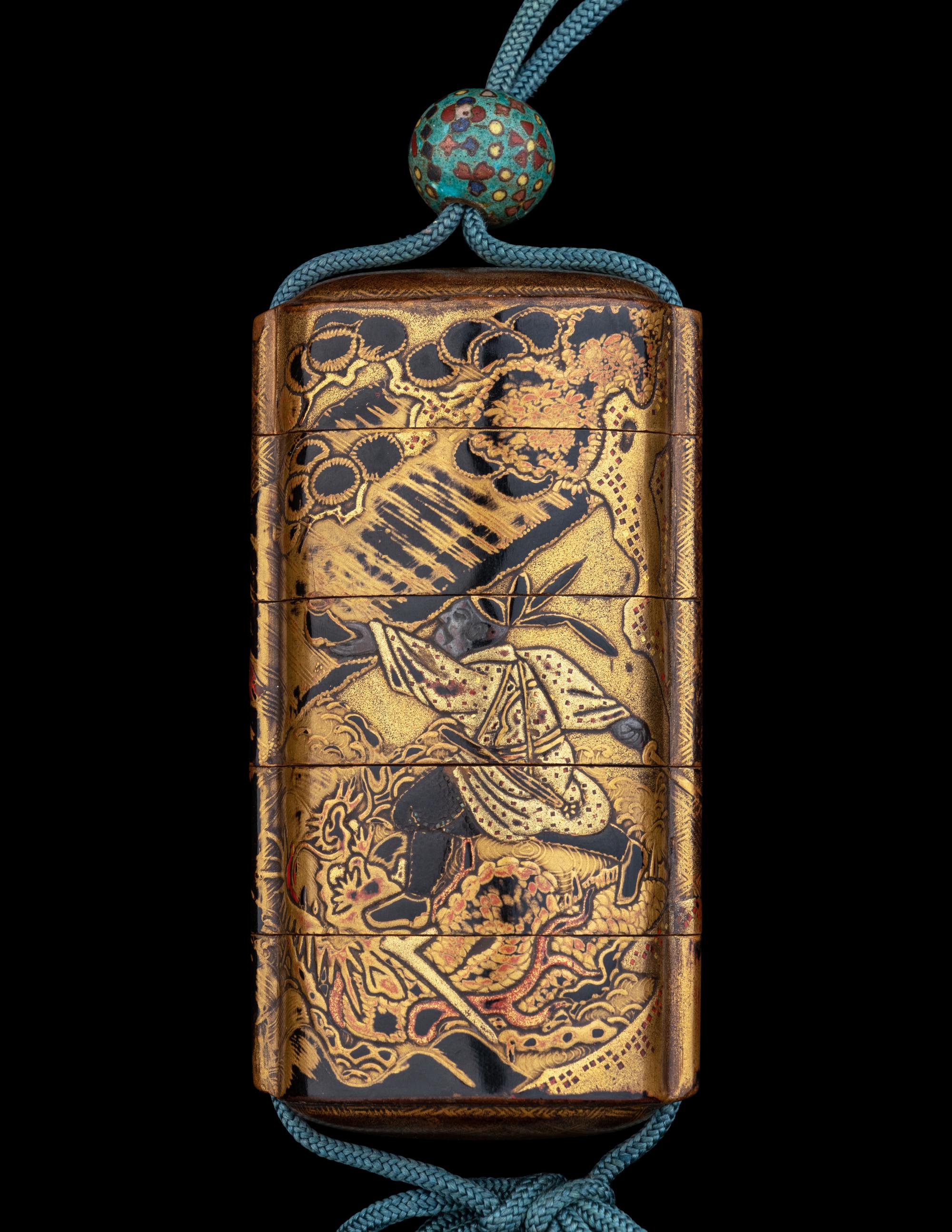 A Japanese Four-Case Lacquer Inro