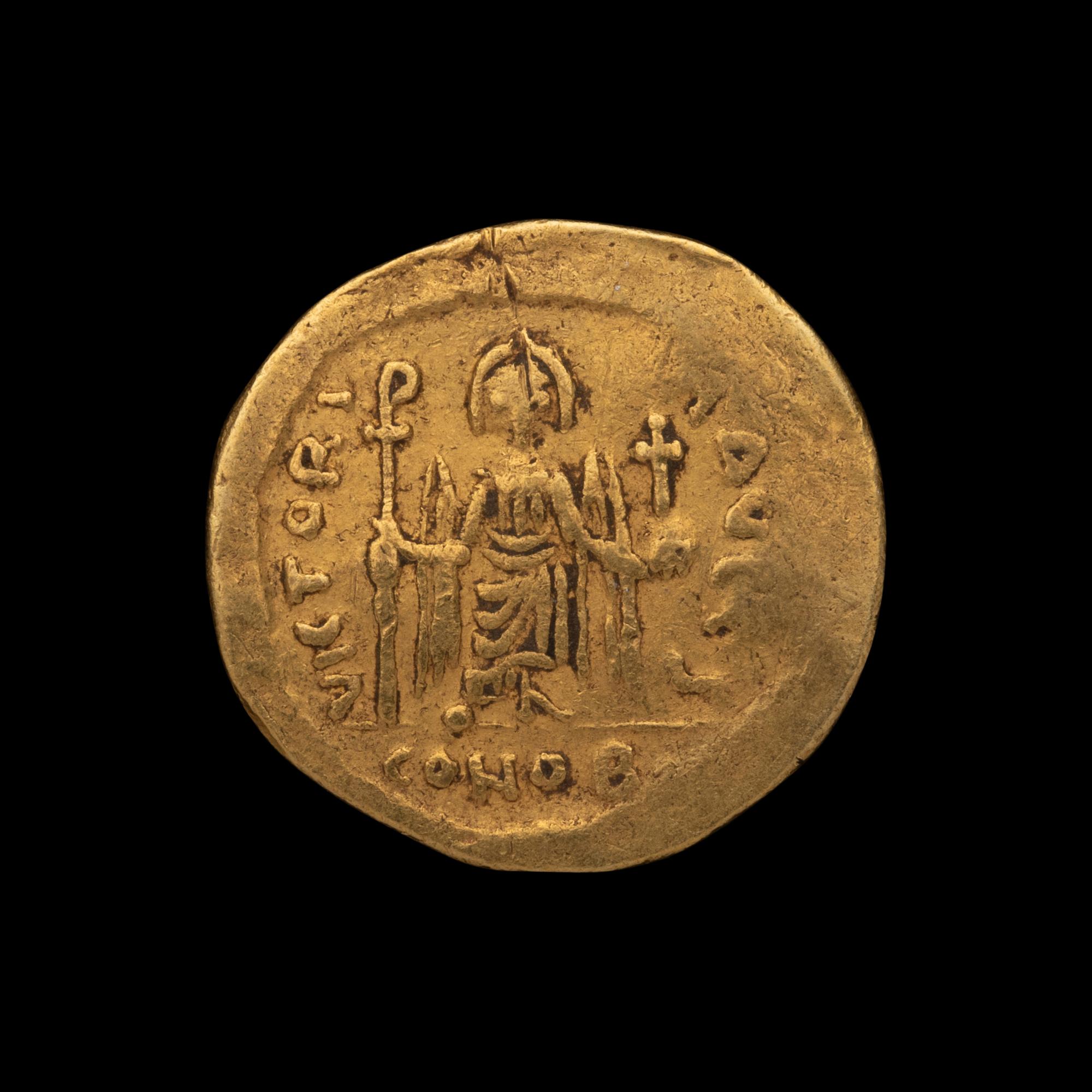 [ANCIENTS] BYZANTINE EMPIRE. Phocas (c. 603-607 AD). Av Solidus (4.3g, 21mm)