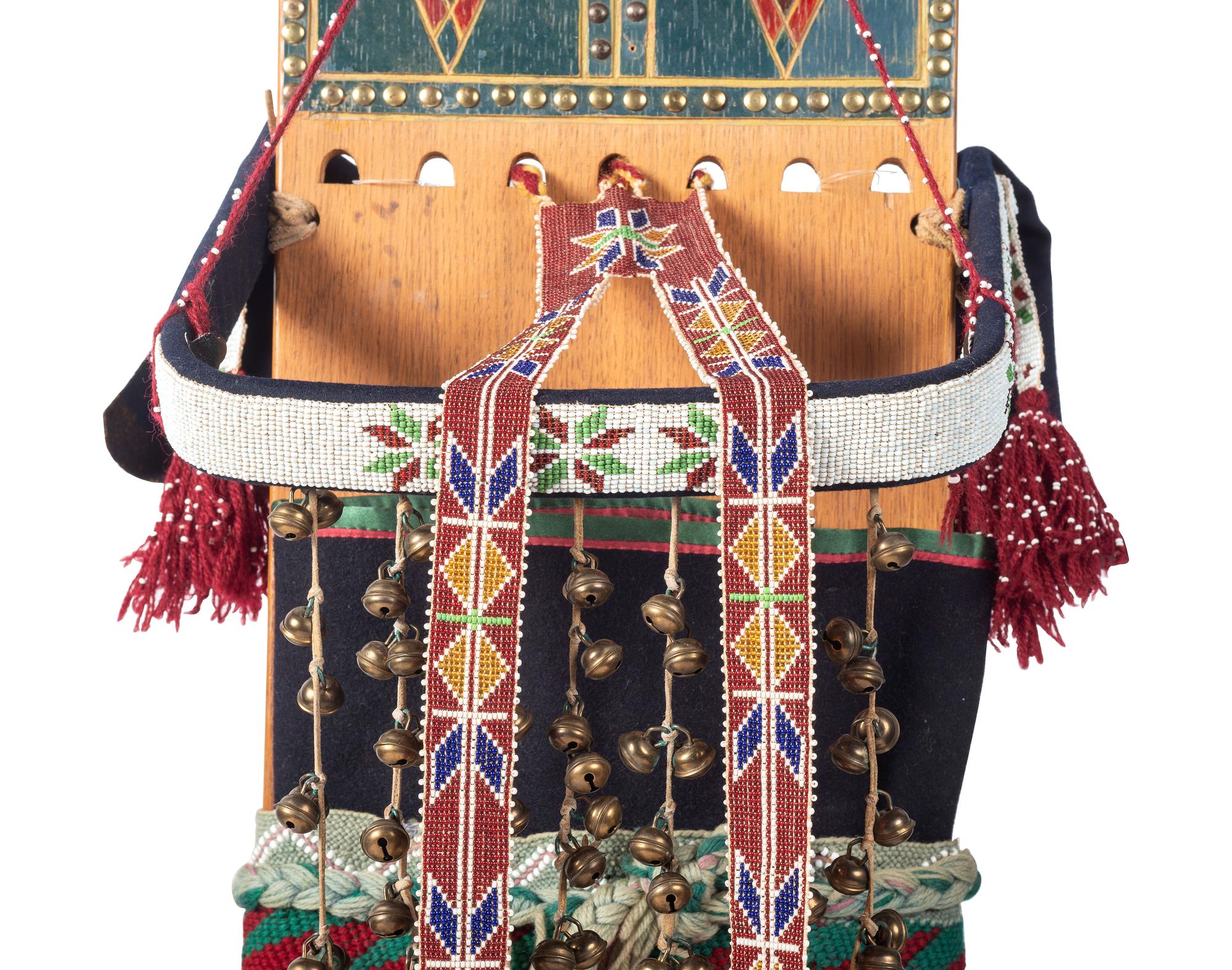 Osage Painted Cradleboard