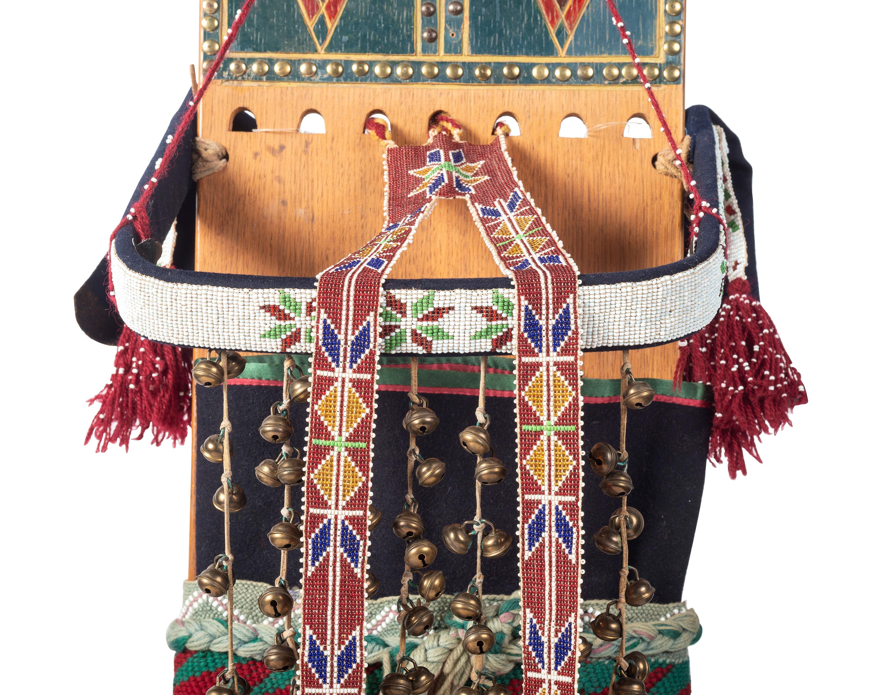 Osage Painted Cradleboard