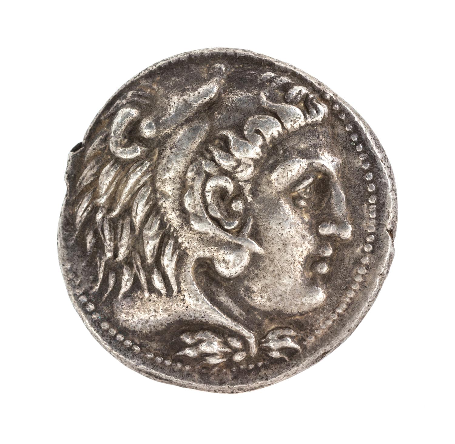 Macedonian Empire (circa 330 BCE), Silver Tetradrachm — Silver Tetradrachm