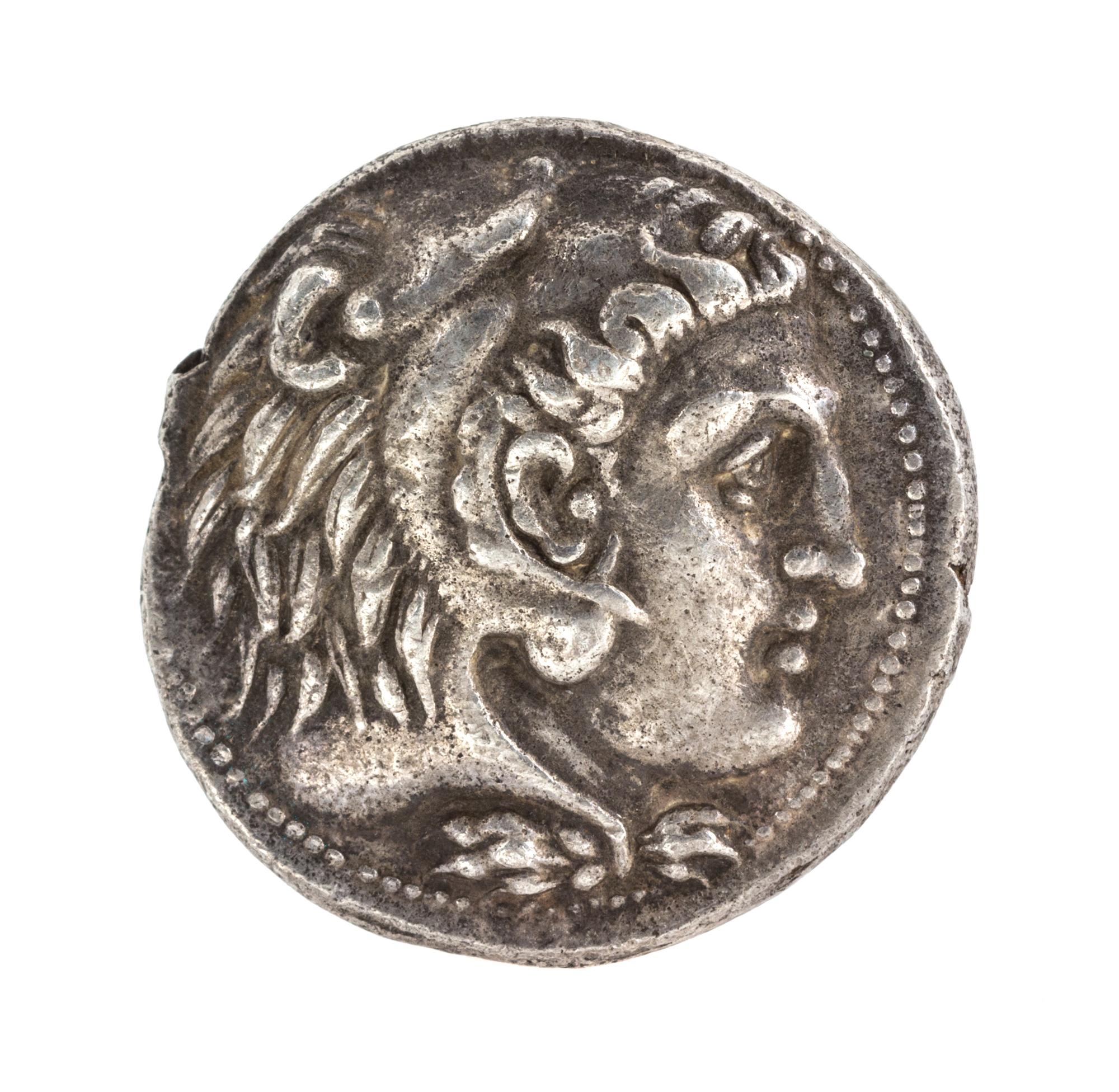 Macedonian Empire (circa 330 BCE), Silver Tetradrachm — Silver Tetradrachm