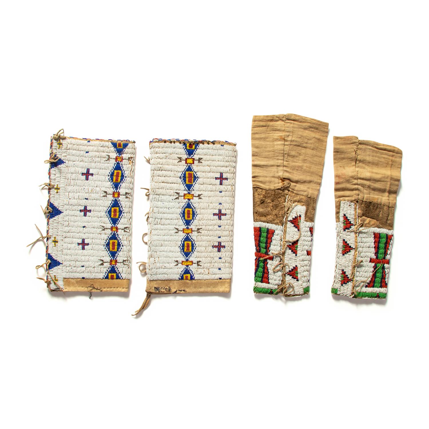 Northern Plains Beaded Hide Leggings