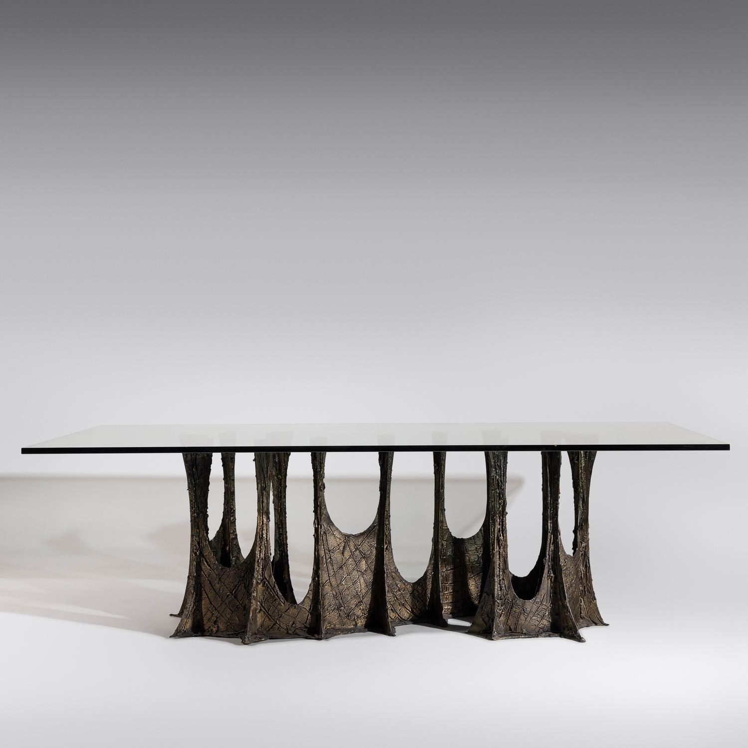 Stalagmite dining table, model PE-102 Paul Evans Studio for Directional USA, c. 1970