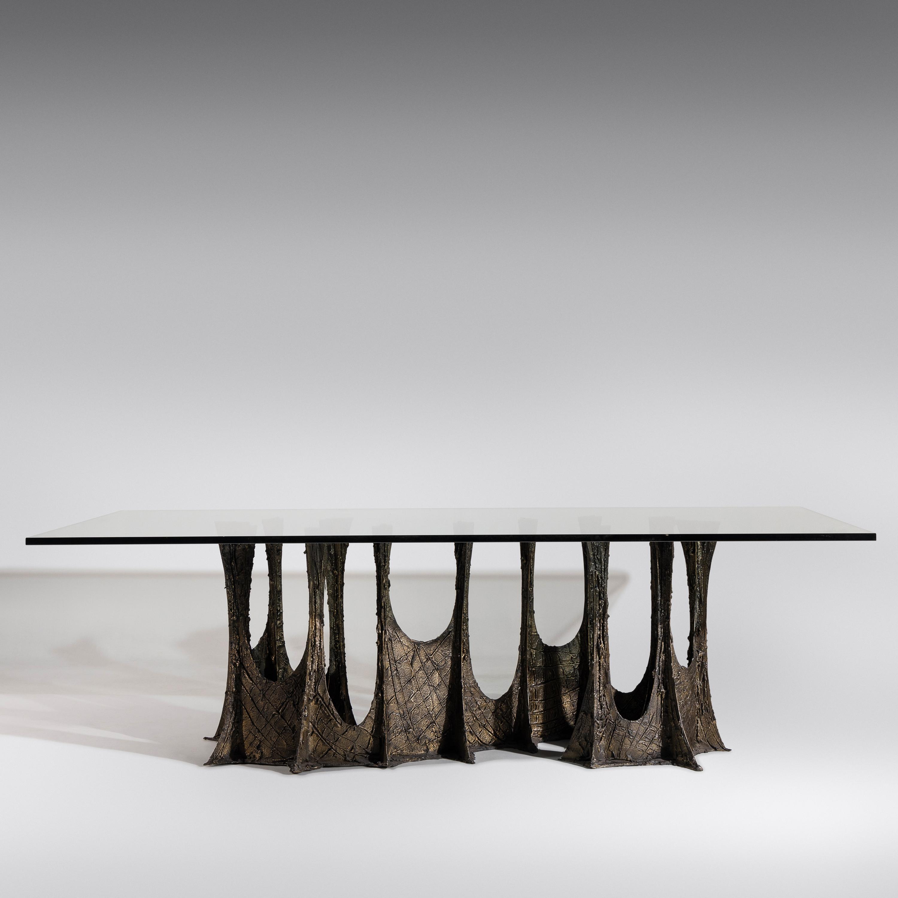 Stalagmite dining table, model PE-102 Paul Evans Studio for Directional USA, c. 1970