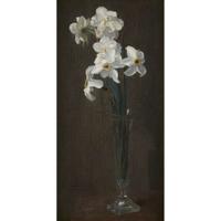 Henri Fantin-Latour (French, 1836-1904) Narcisses Simples et Doubles dans un Verre Long