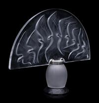 A Lalique Hokkaido Lamp