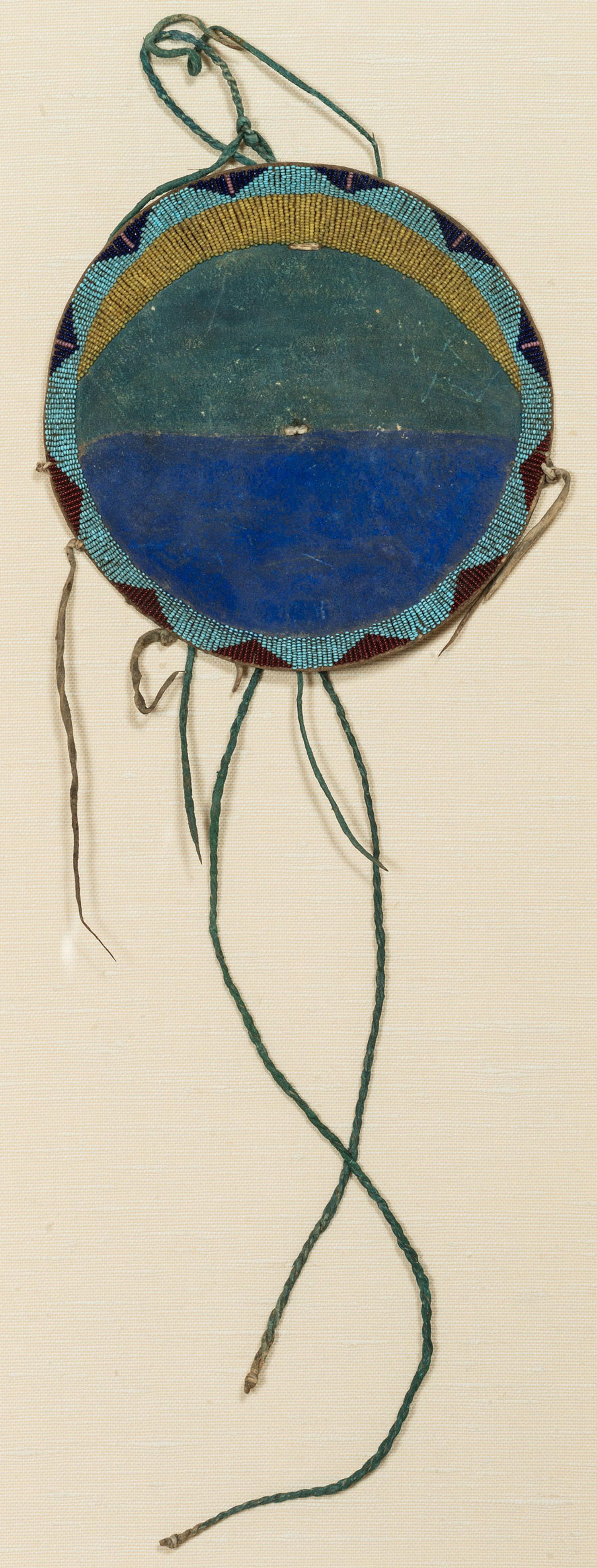 Northern Plains Painted Miniature Shield