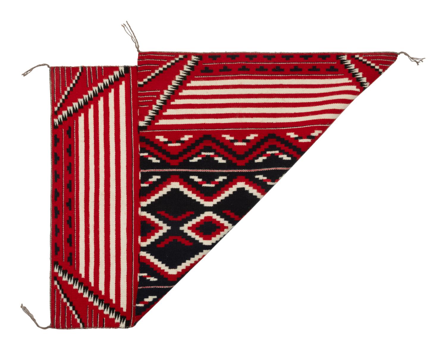 Navajo Serape Revival Weaving / Rug