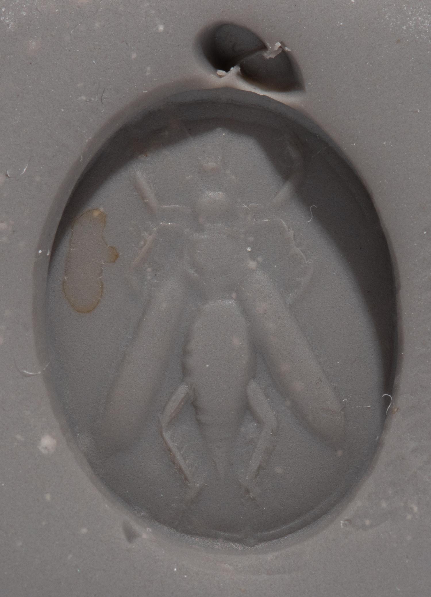 A Roman Carnelian Finger Ring with the Bee of Ephesus