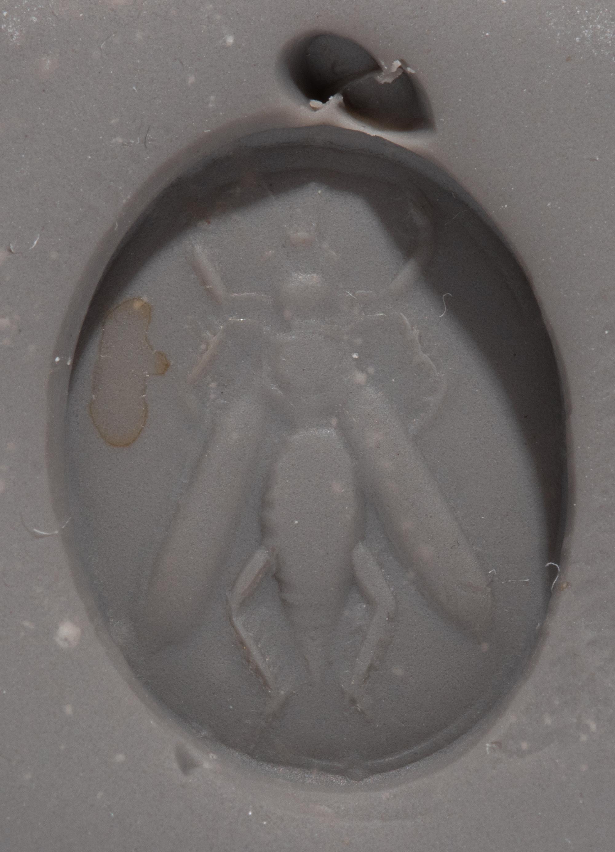 A Roman Carnelian Finger Ring with the Bee of Ephesus