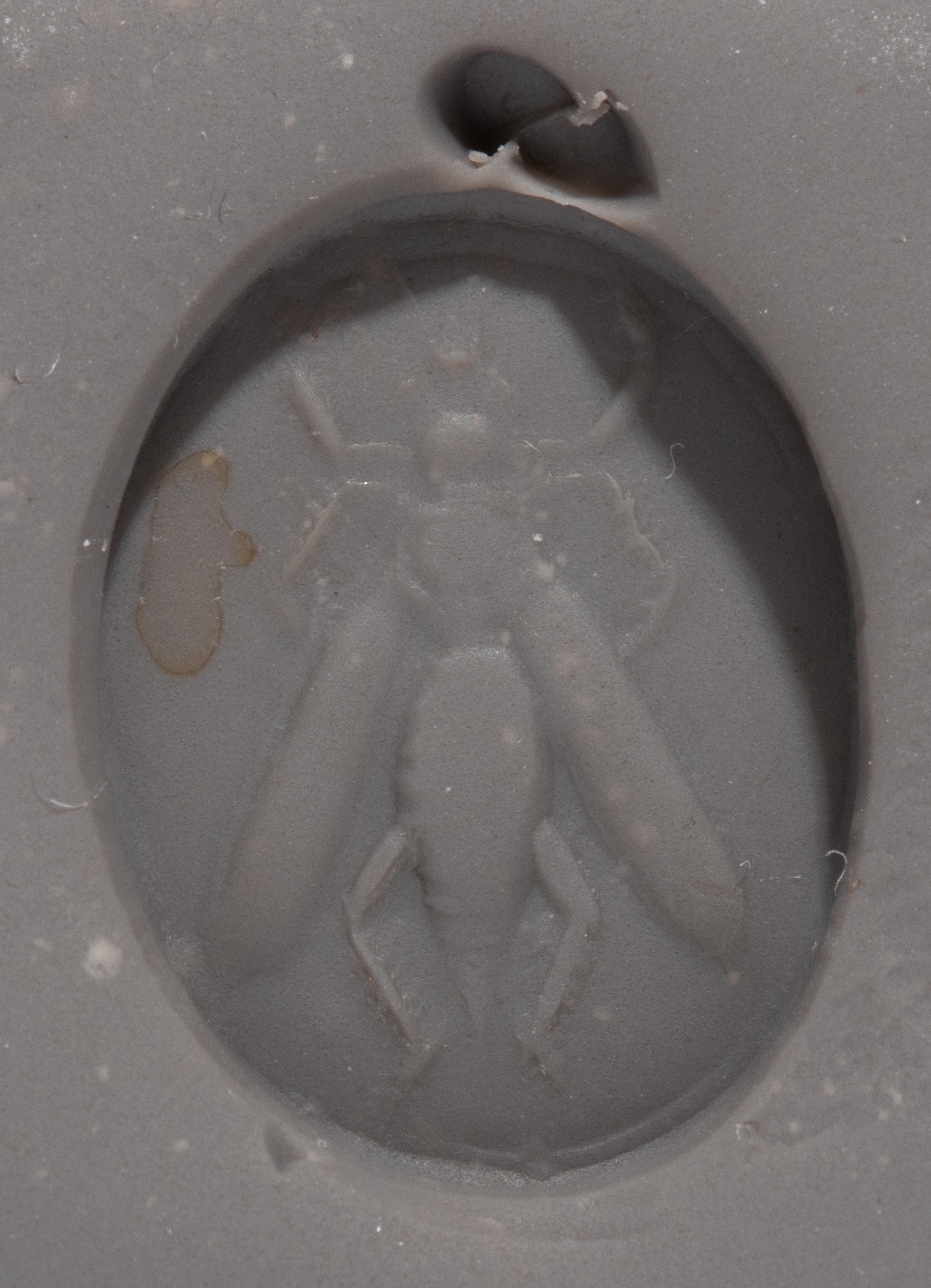 A Roman Carnelian Finger Ring with the Bee of Ephesus