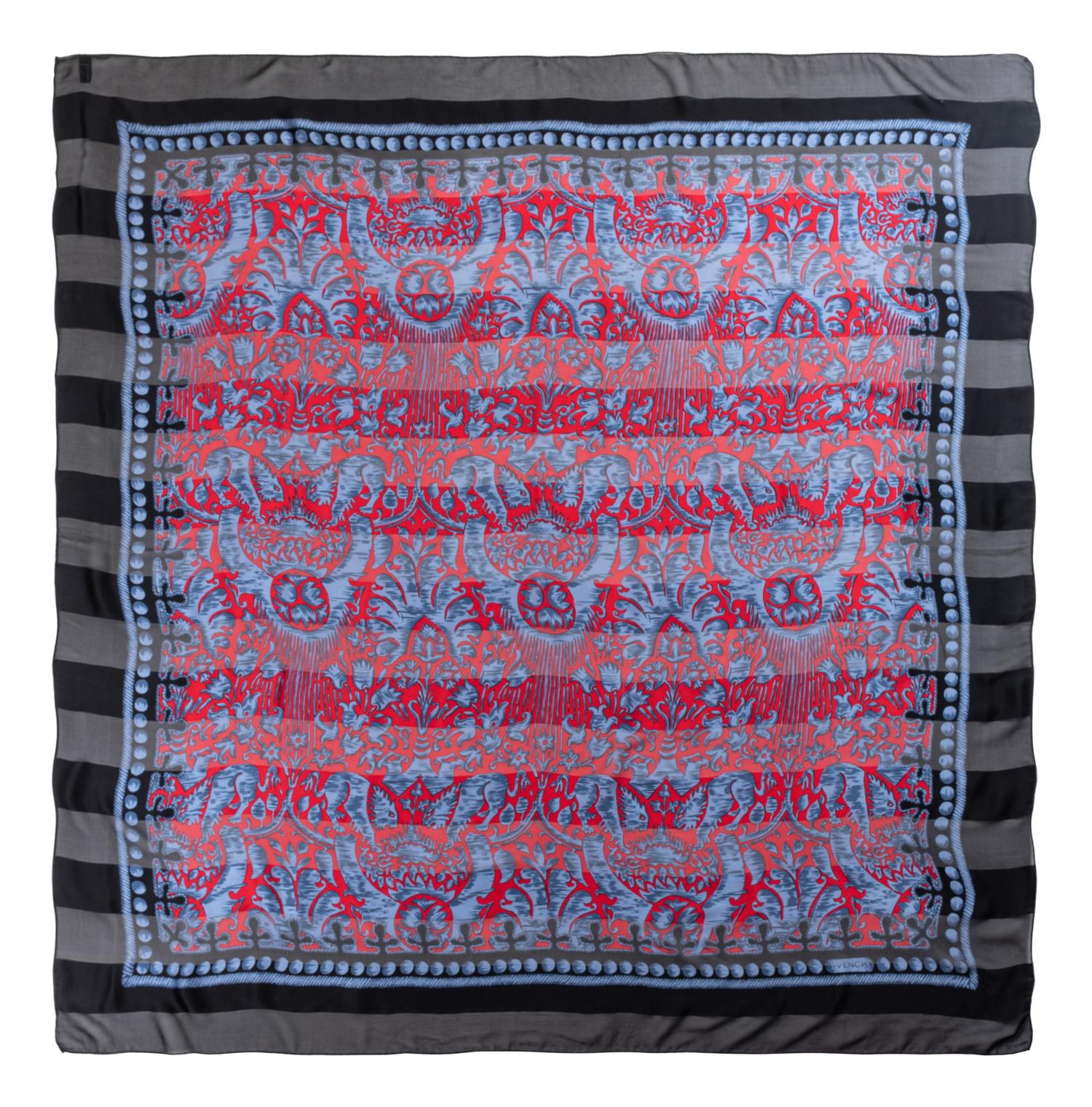 Five Designer Scarves: Louis Vuitton, Givenchy, Gucci, Chanel, Emilio Pucci