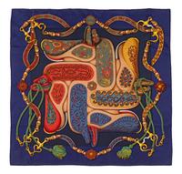 Hermès 90cm Silk Scarf