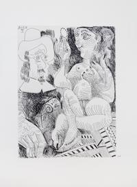 (PICASSO, PABLO) Picasso 347. New York, 1970. 2 vols.