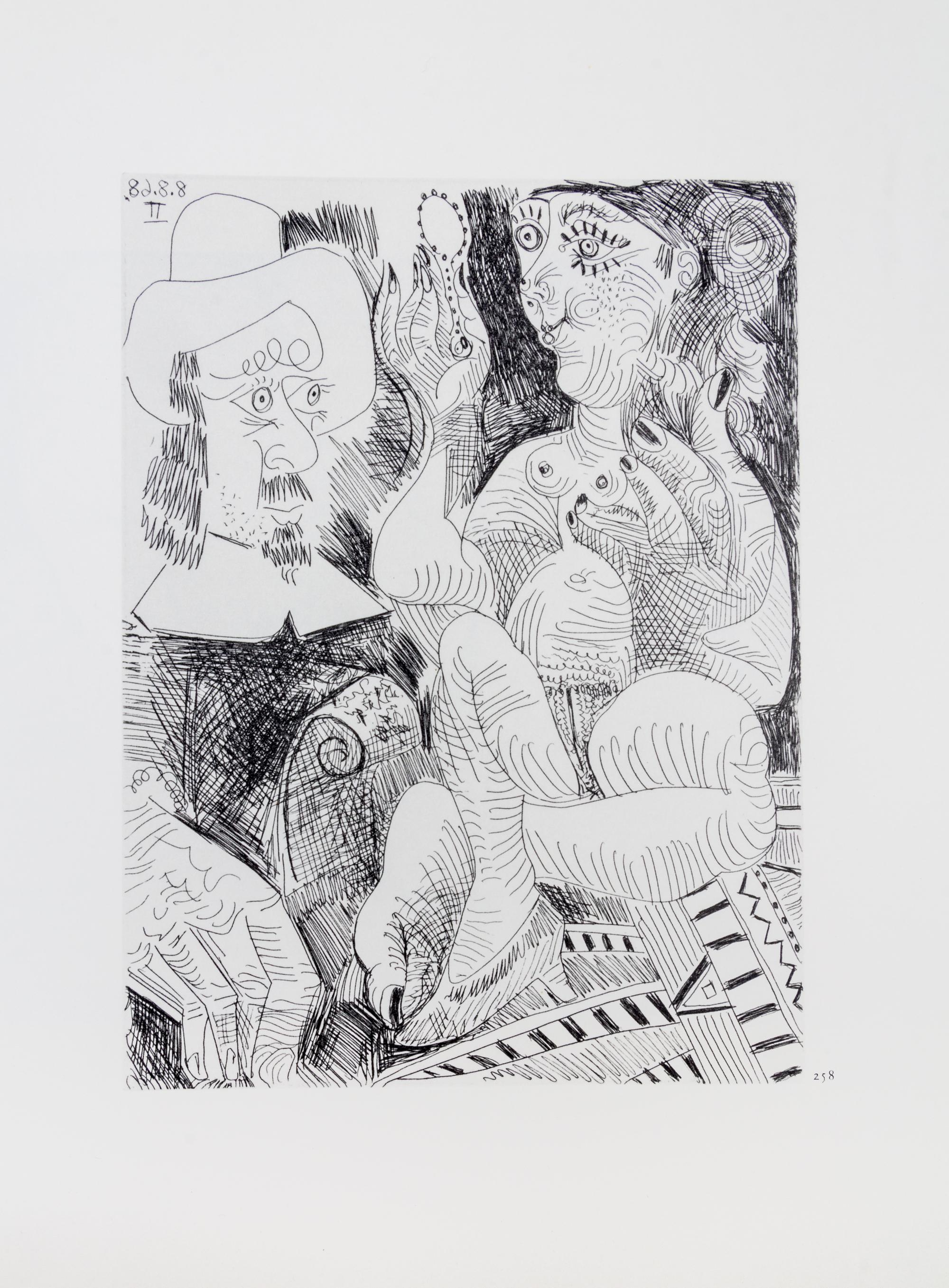 (PICASSO, PABLO) Picasso 347. New York, 1970. 2 vols.