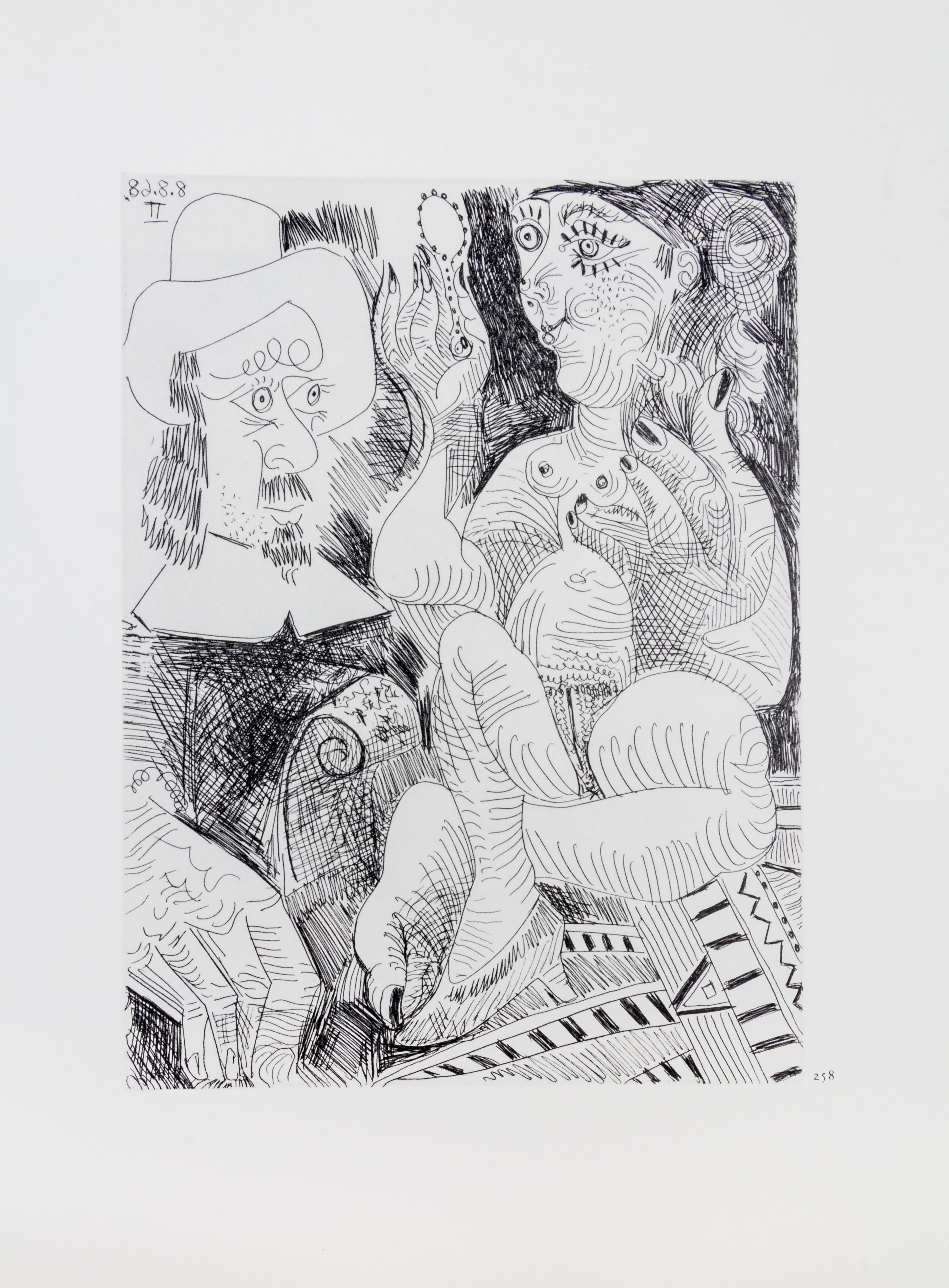 (PICASSO, PABLO) Picasso 347. New York, 1970. 2 vols.