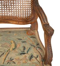 A Louis XV Style Carved Fruitwood Child's Chair