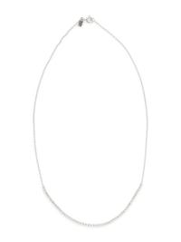 EF COLLECTION, RETAILED BY BROKEN ENGLISH, WHITE GOLD AND DIAMOND NECKLACE