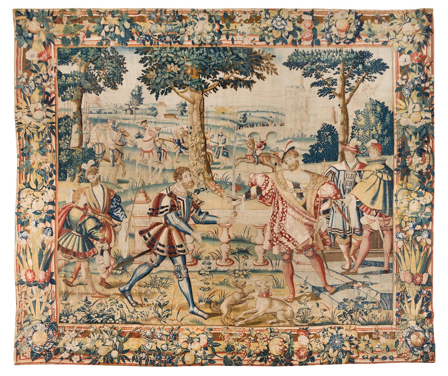 A Brussels Historical Tapestry from the Series The Story of Cyrus the Great
