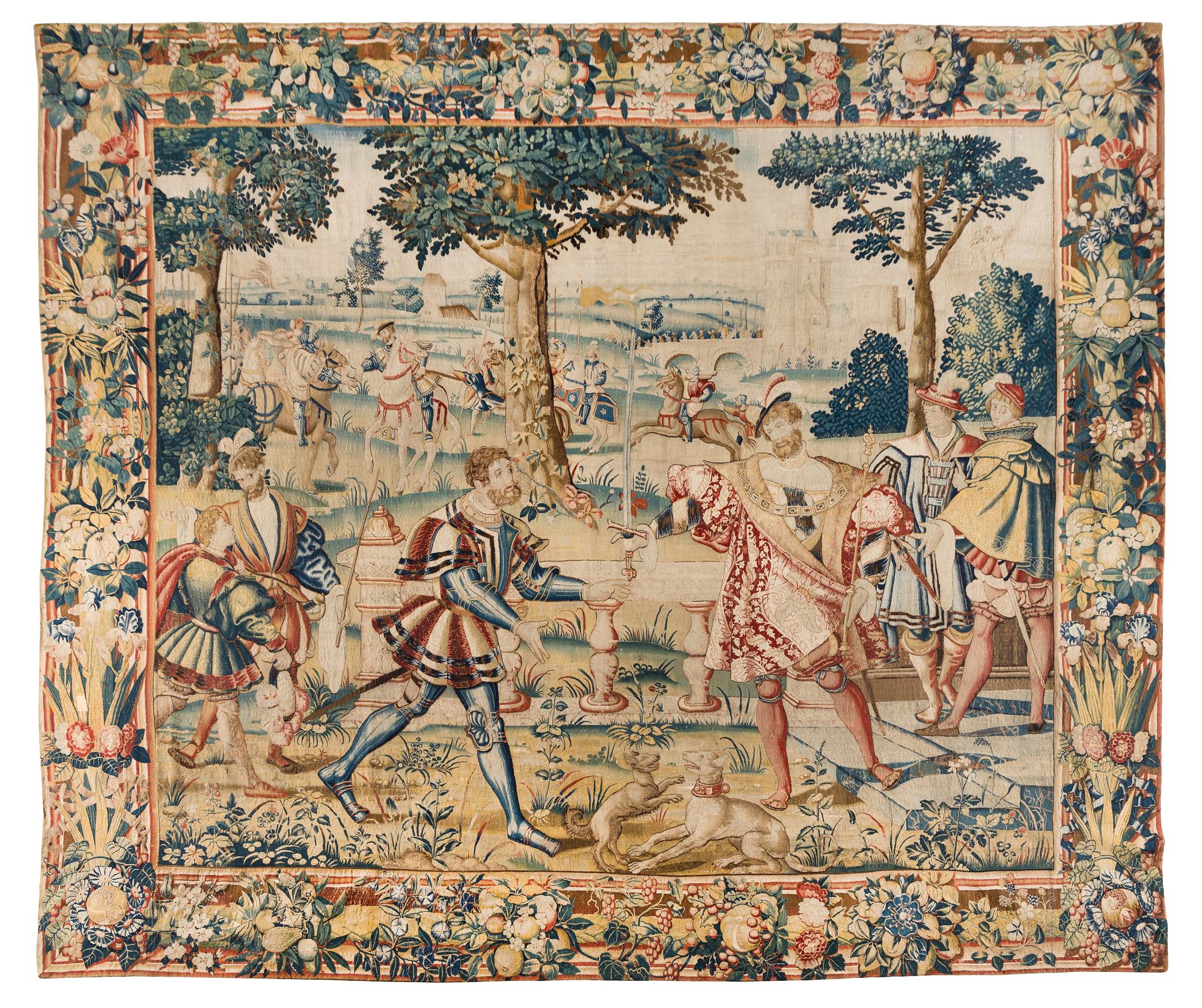 A Brussels Historical Tapestry from the Series The Story of Cyrus the Great