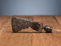 Eastern Pipe Tomahawk Blade, with Brass Inlay