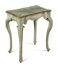 A Venetian Style Painted Side Table