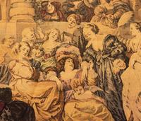 A Continental Wool Tapestry After Rubens