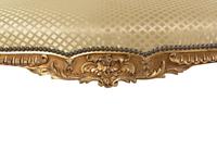 A Louis XV Style Giltwood Settee
