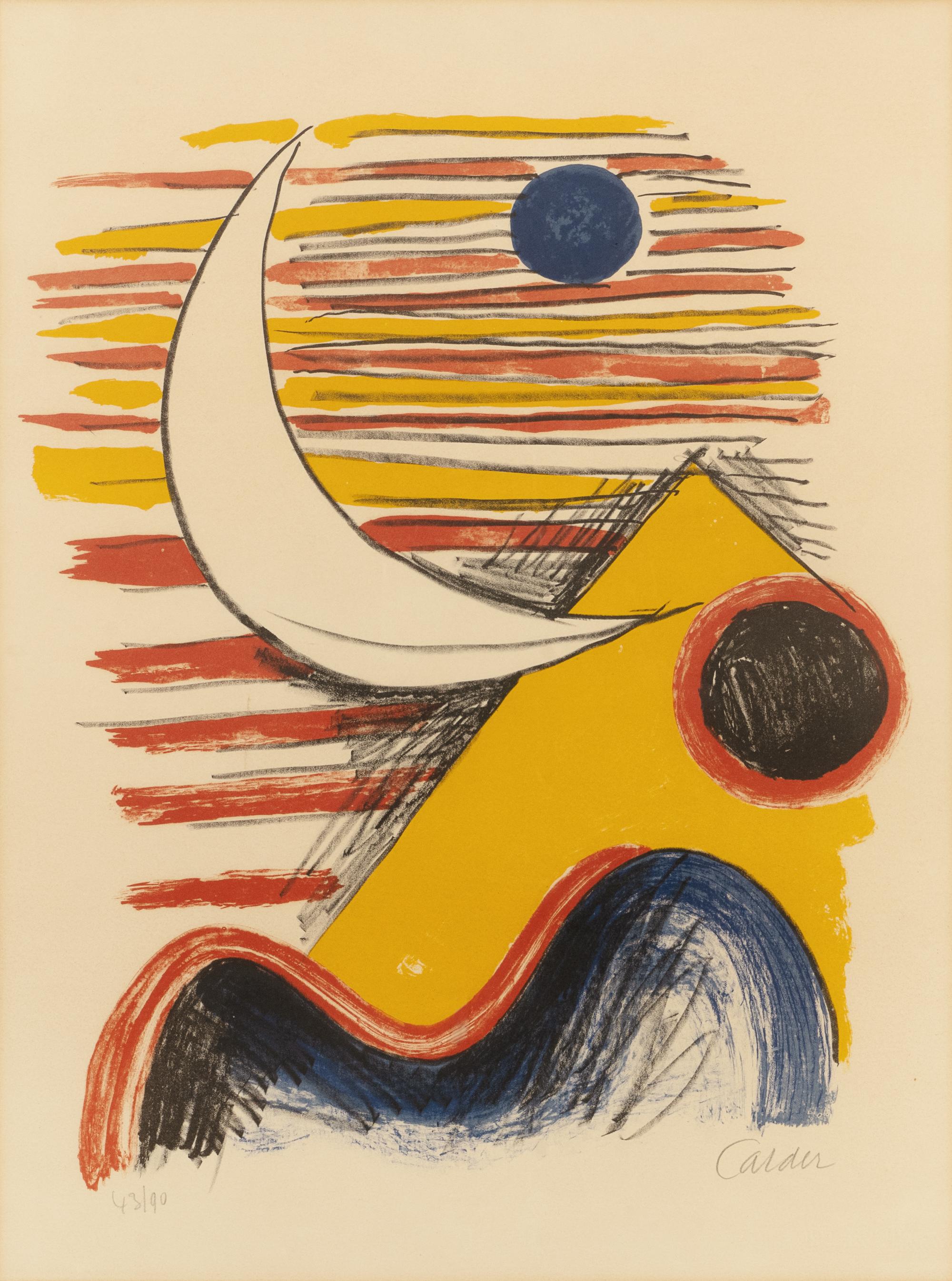 La Lune et La Montagne Jaune