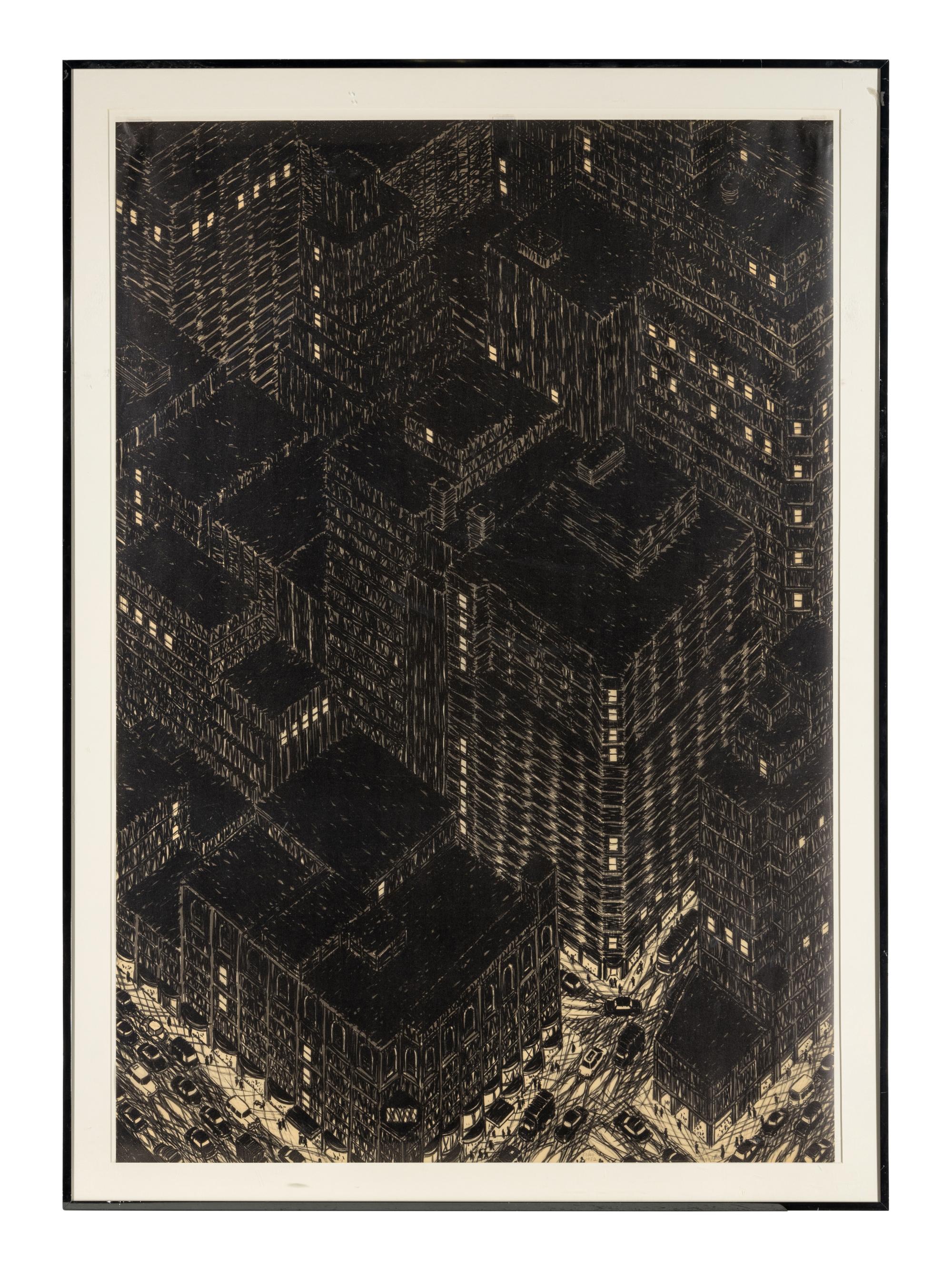 Northwest View From the Empire State Building , 1982