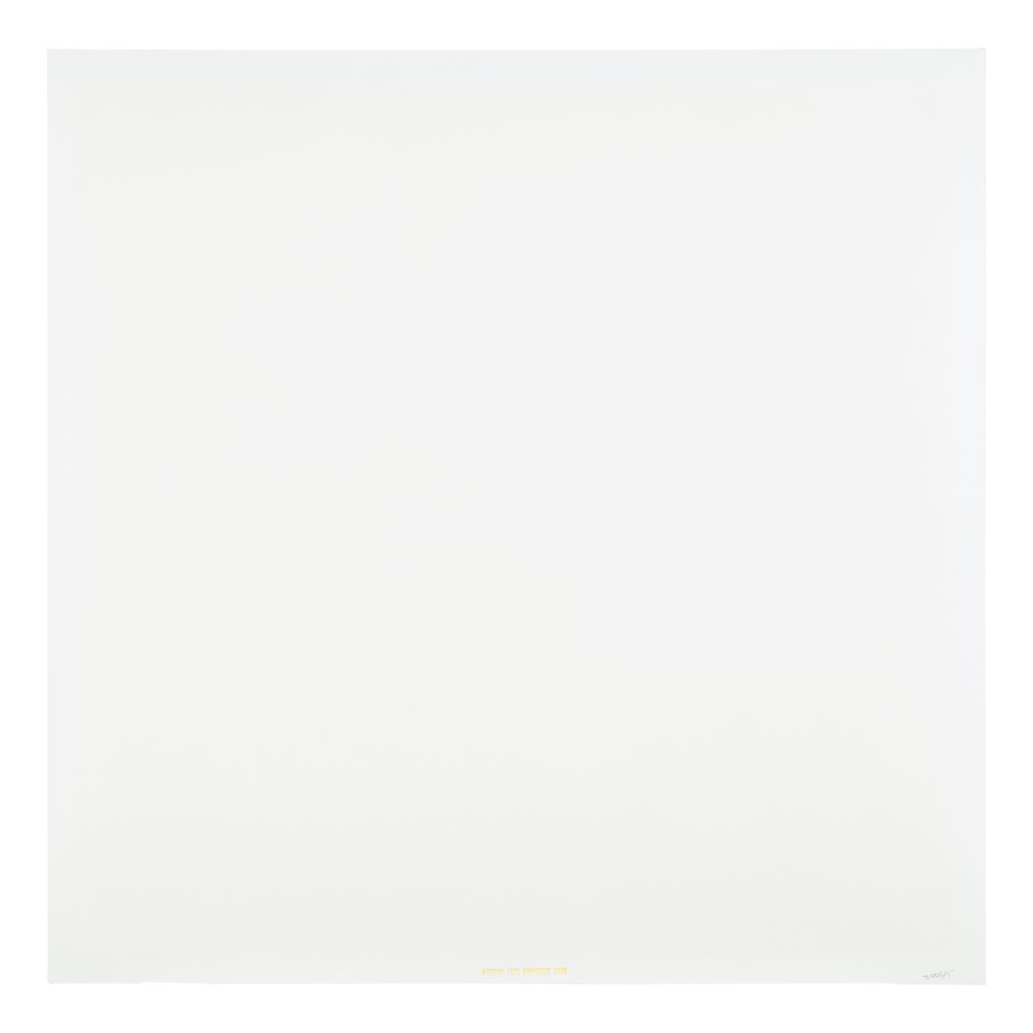 Julian Stanczak (American/Polish, 1928–2017) — A group of three screenprints ( Let it Be Orange; Yellow Filtration; Conferring Blue), 1981