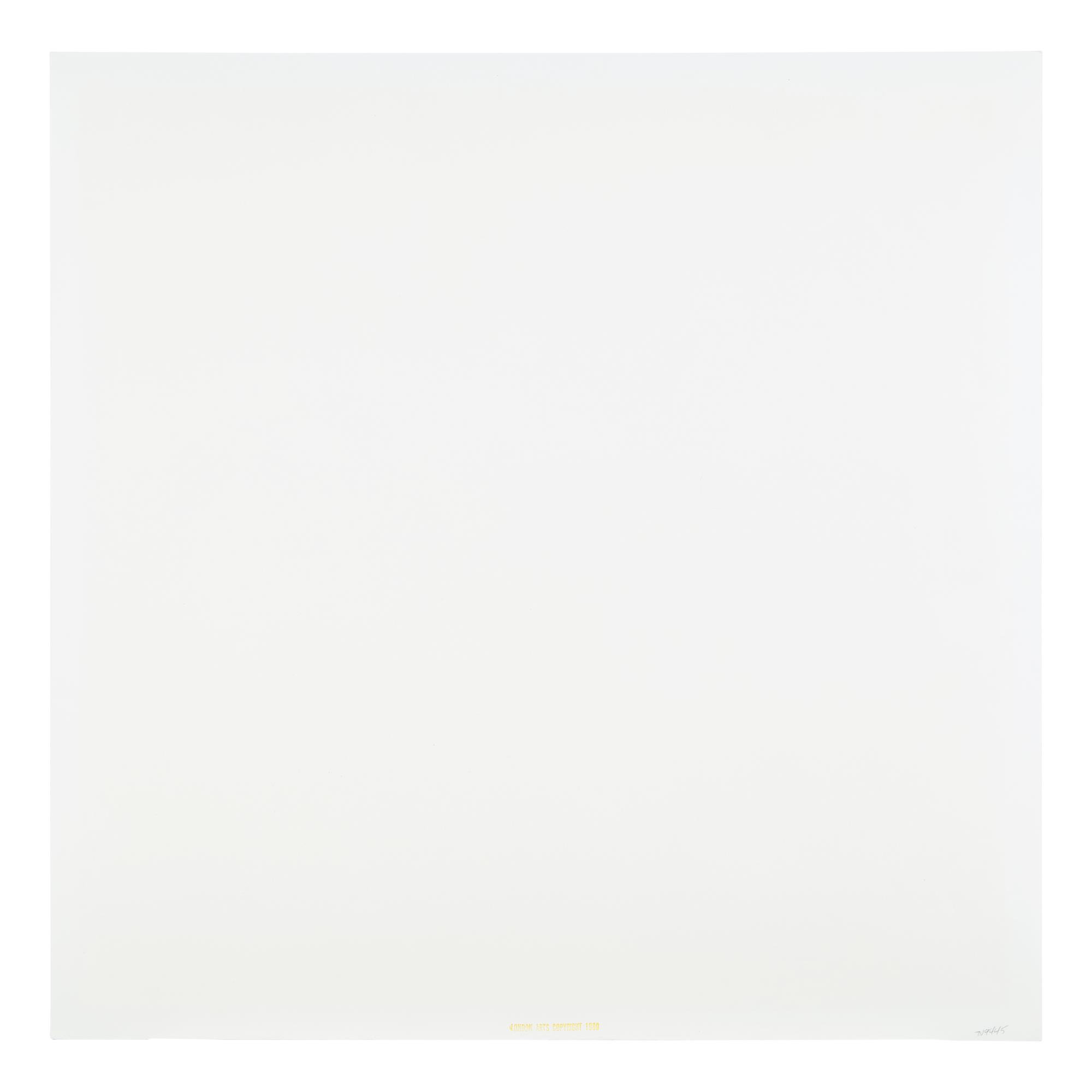 Julian Stanczak (American/Polish, 1928–2017) — A group of three screenprints ( Let it Be Orange; Yellow Filtration; Conferring Blue), 1981