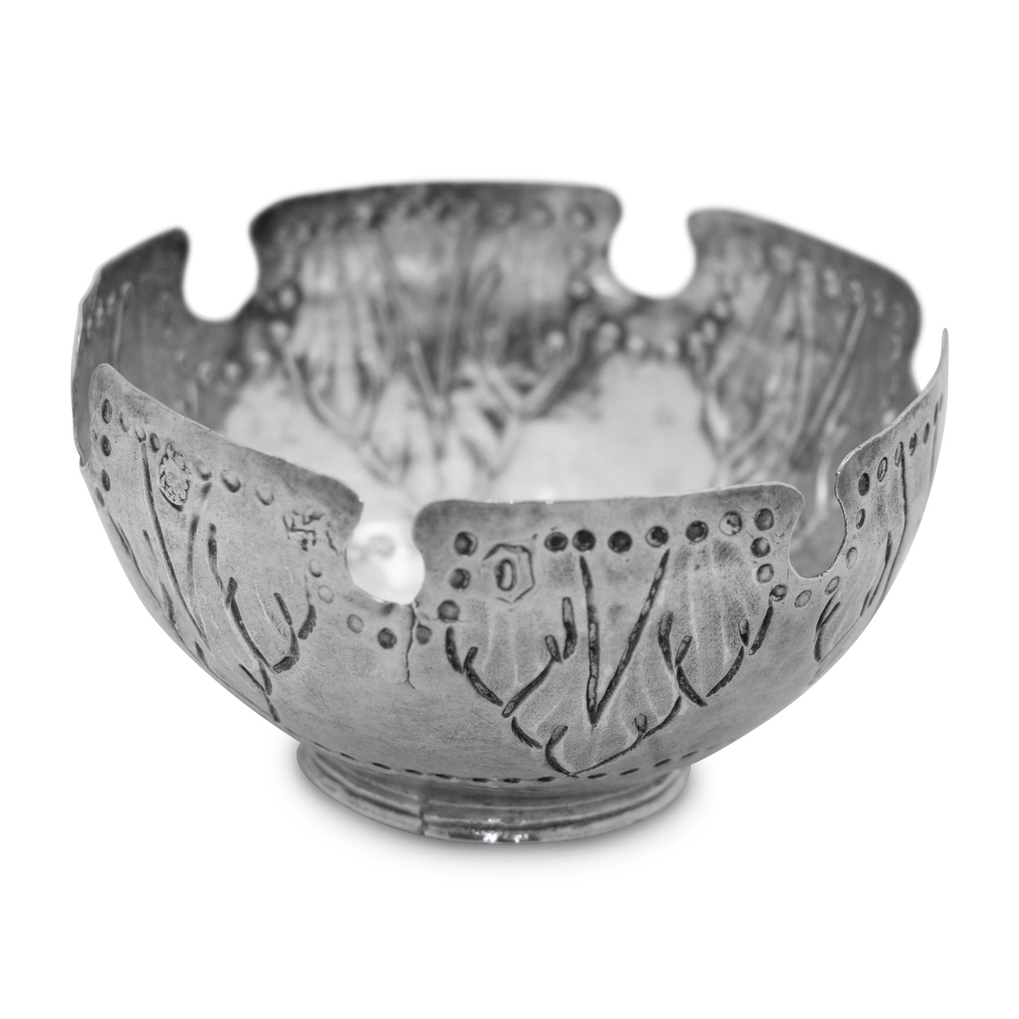 A William and Mary Miniature Silver Monteith Bowl