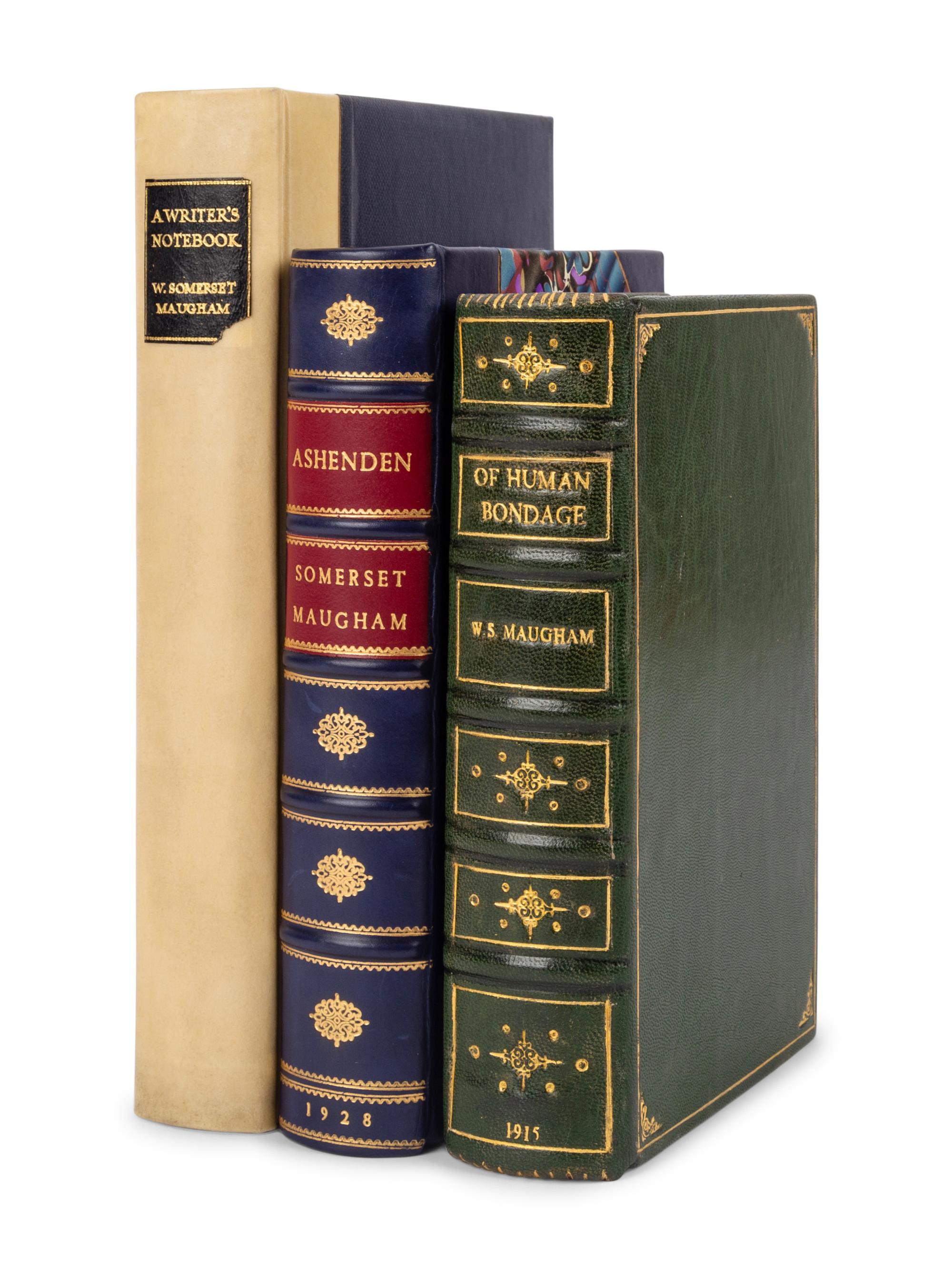MAUGHAM, William Somerset (1874-1965). A group of 3 works, comprising: