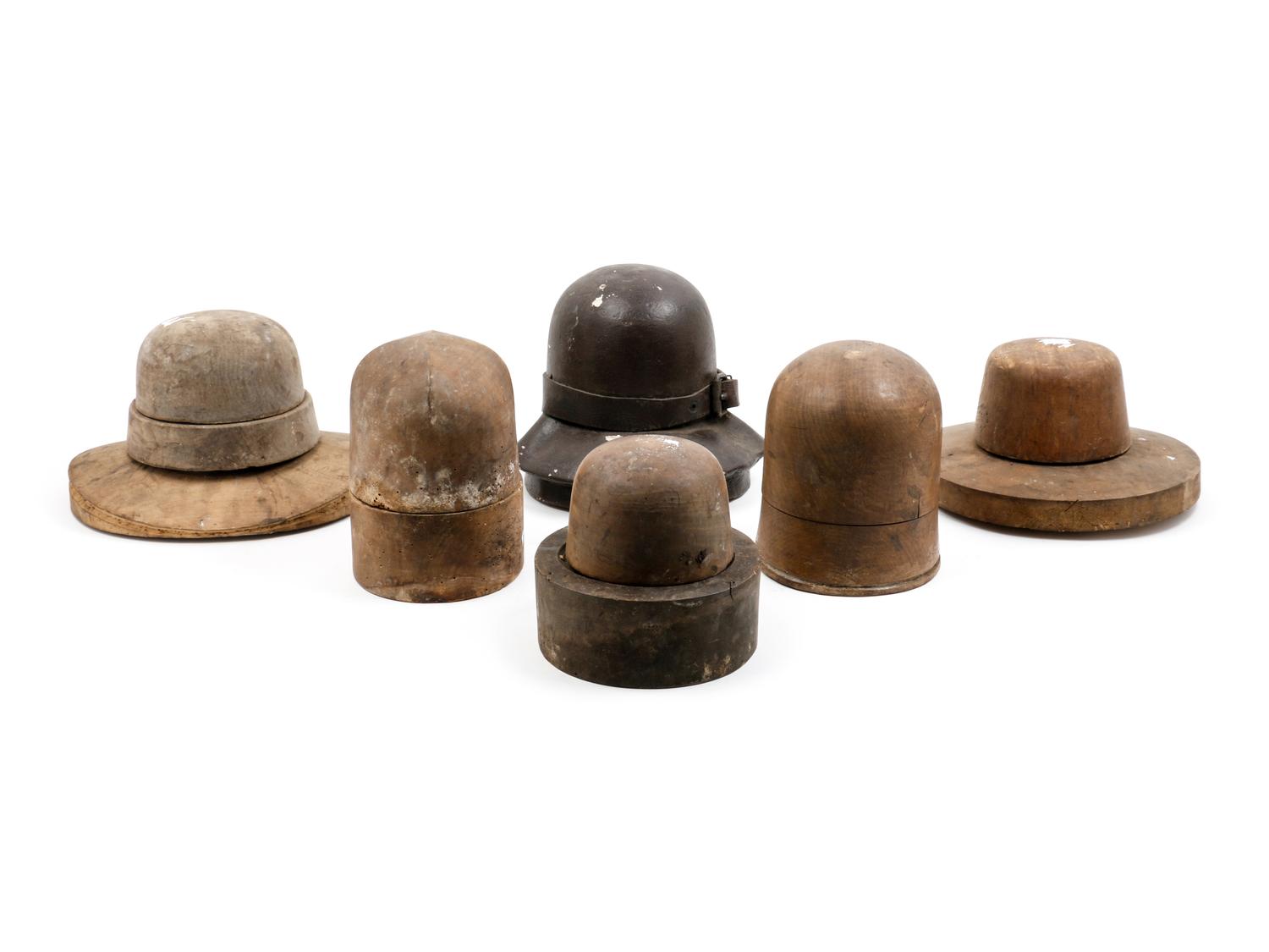 A Group of Six Hat Forms