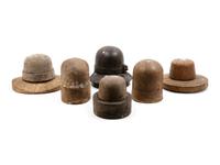 A Group of Six Hat Forms